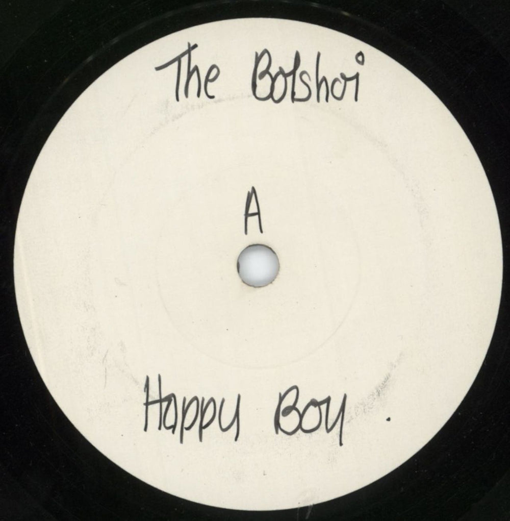 The Bolshoi Happy Boy - White Label Test Pressing UK 7" vinyl single (7 inch record / 45) SIT40