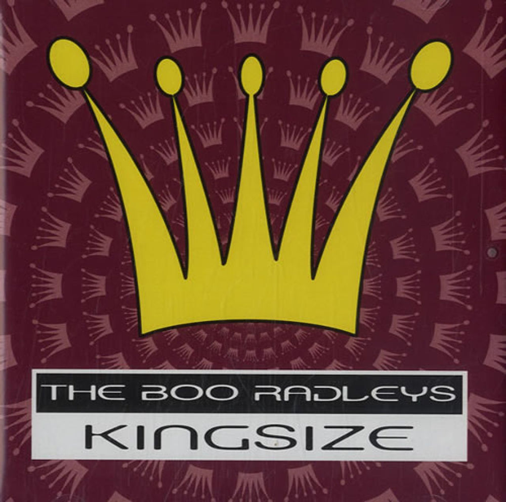 The Boo Radleys Kingsize UK Promo CD album (CDLP) SCR4925302