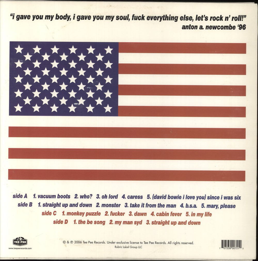 The Brian Jonestown Massacre Take It From The Man! - VG US 2-LP vinyl record set (Double LP Album) 707239007212