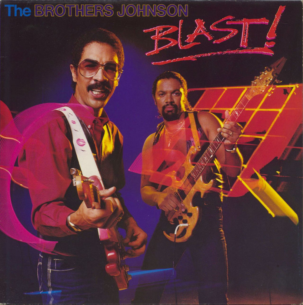The Brothers Johnson Blast UK vinyl LP album (LP record) AMLH64927