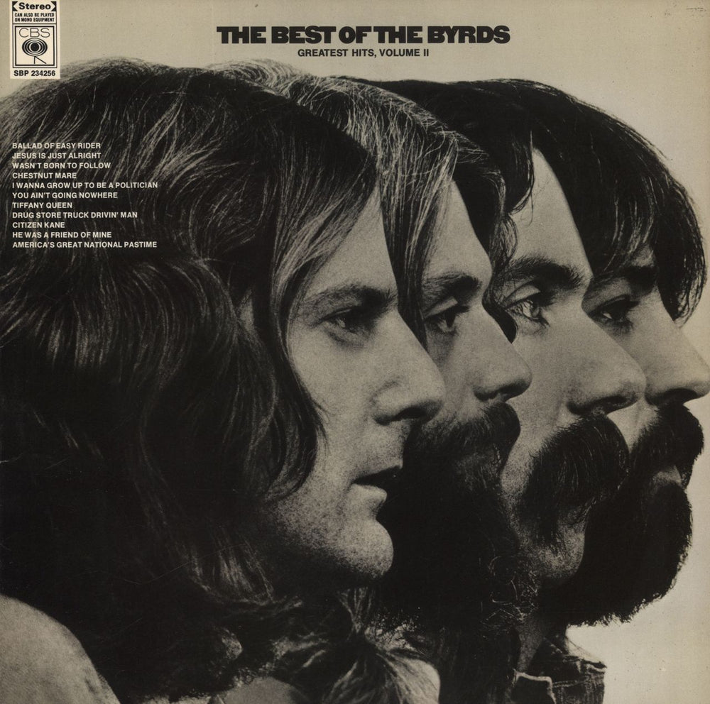 The Byrds The Best Of The Byrds - Greatest Hits Volume II Australian vinyl LP album (LP record) SBP234256