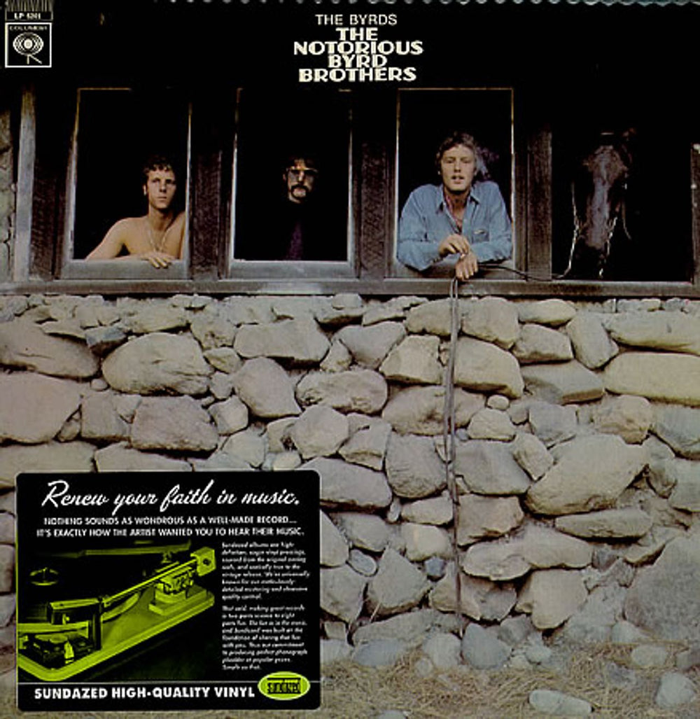 The Byrds The Notorious Byrd Brothers US vinyl LP album (LP record) LP5201