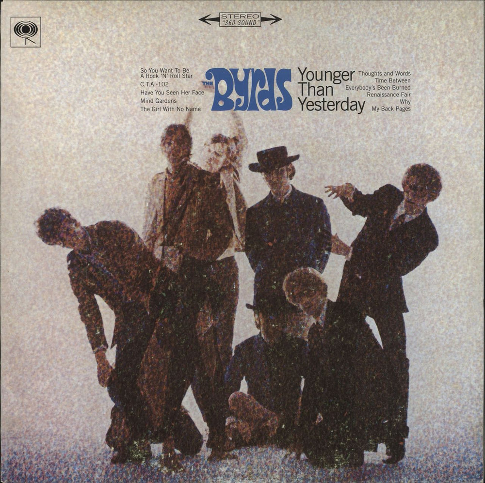 The Byrds Younger Than Yesterday - 180gm UK vinyl LP album (LP record) SVLP7