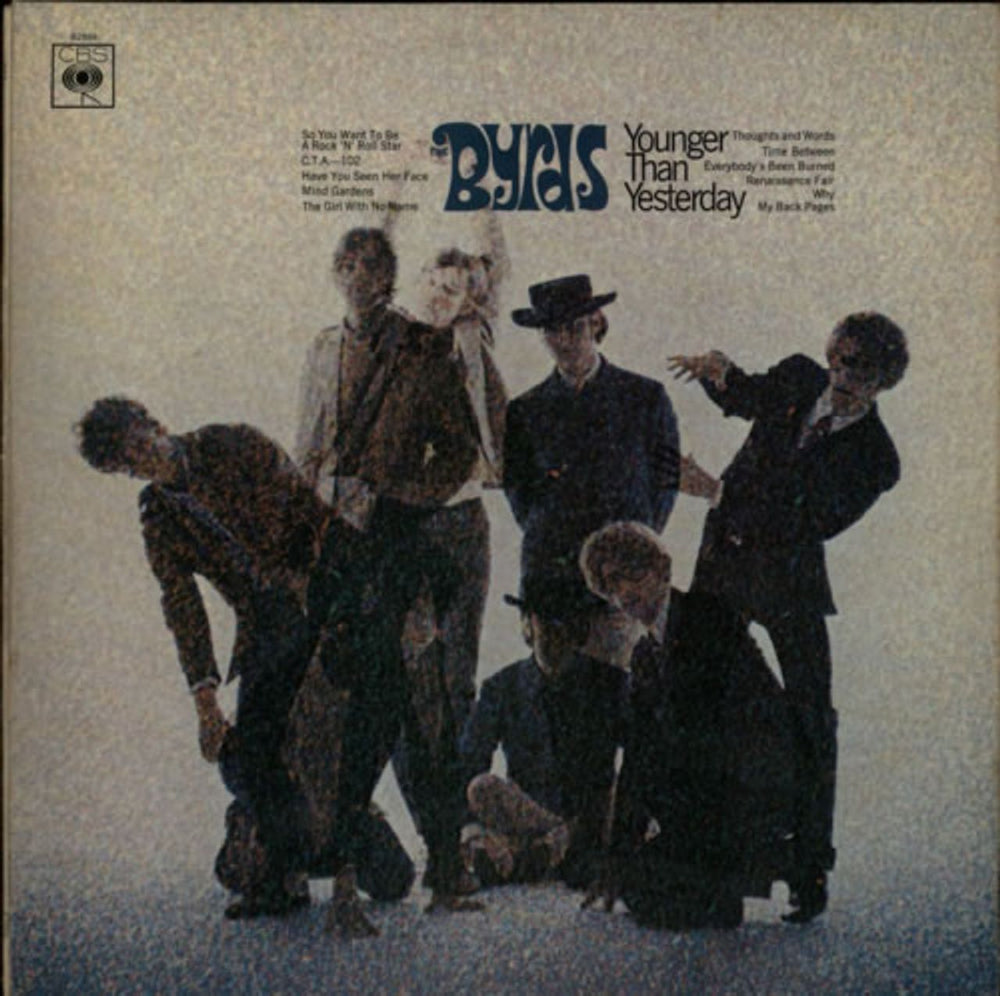 The Byrds Younger Than Yesterday - 1st Mono - VG UK vinyl LP album (LP record) BPG62988