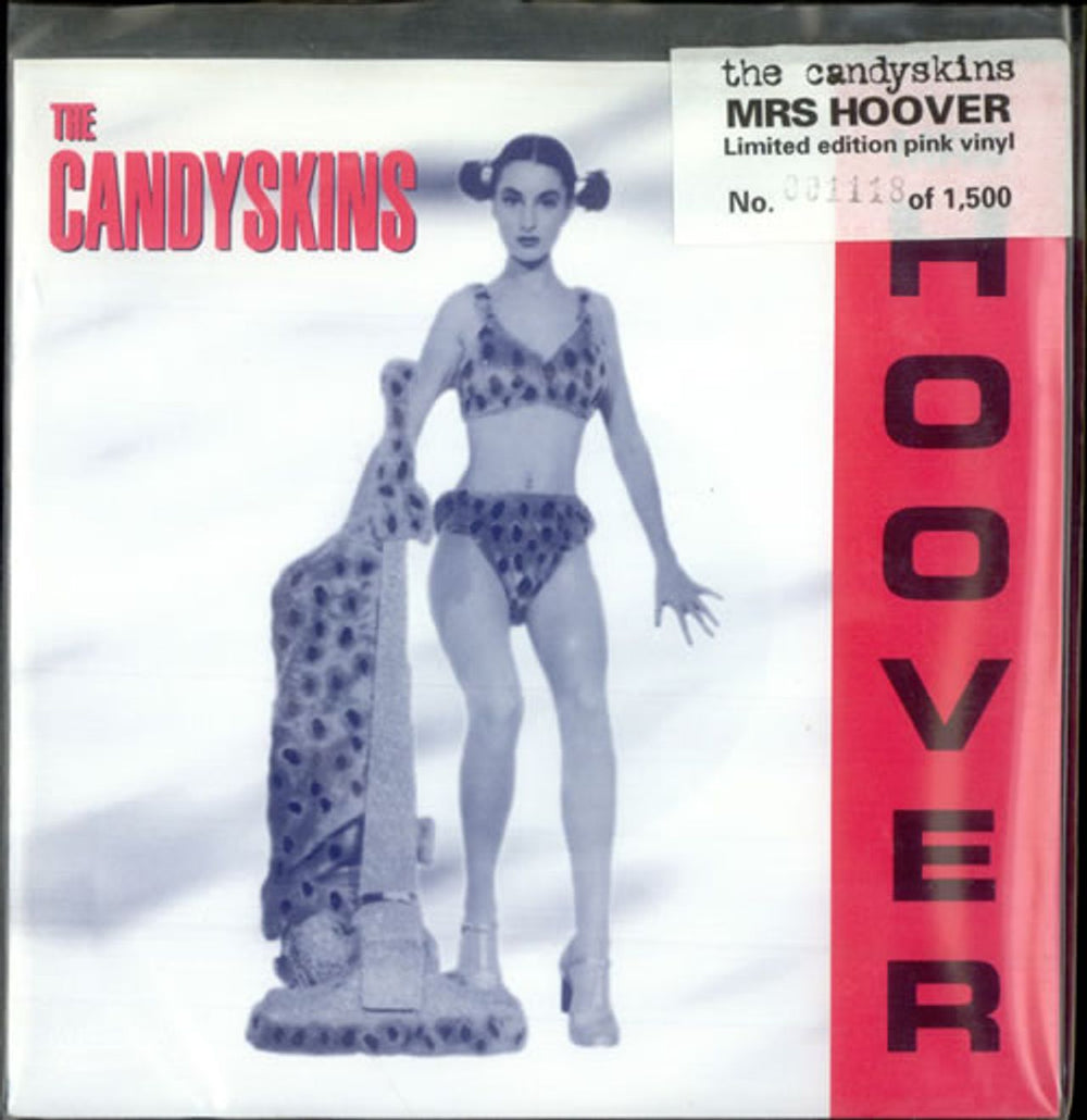 The Candyskins Mrs Hoover - Pink Vinyl UK 7" vinyl single (7 inch record / 45) TOPP051