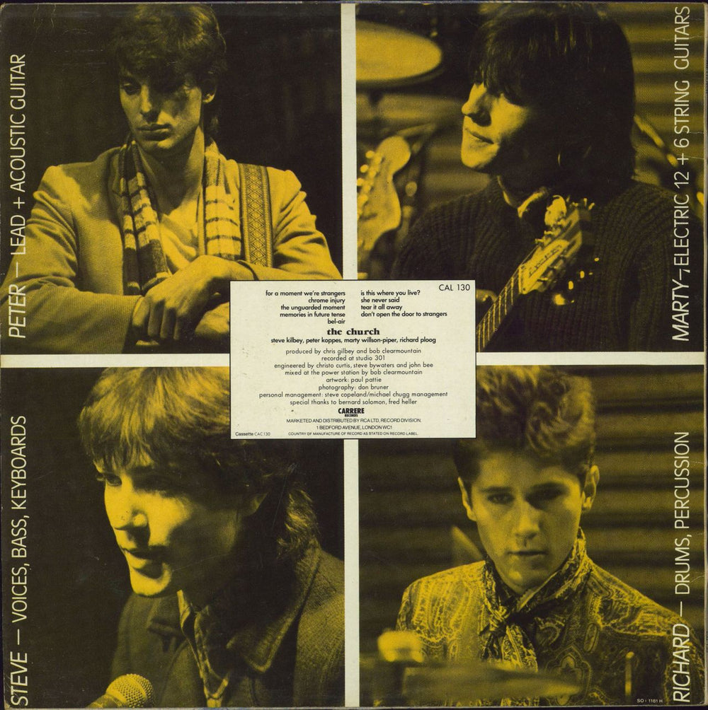 The Church The Church - 1st - Demo stamp UK vinyl LP album (LP record)