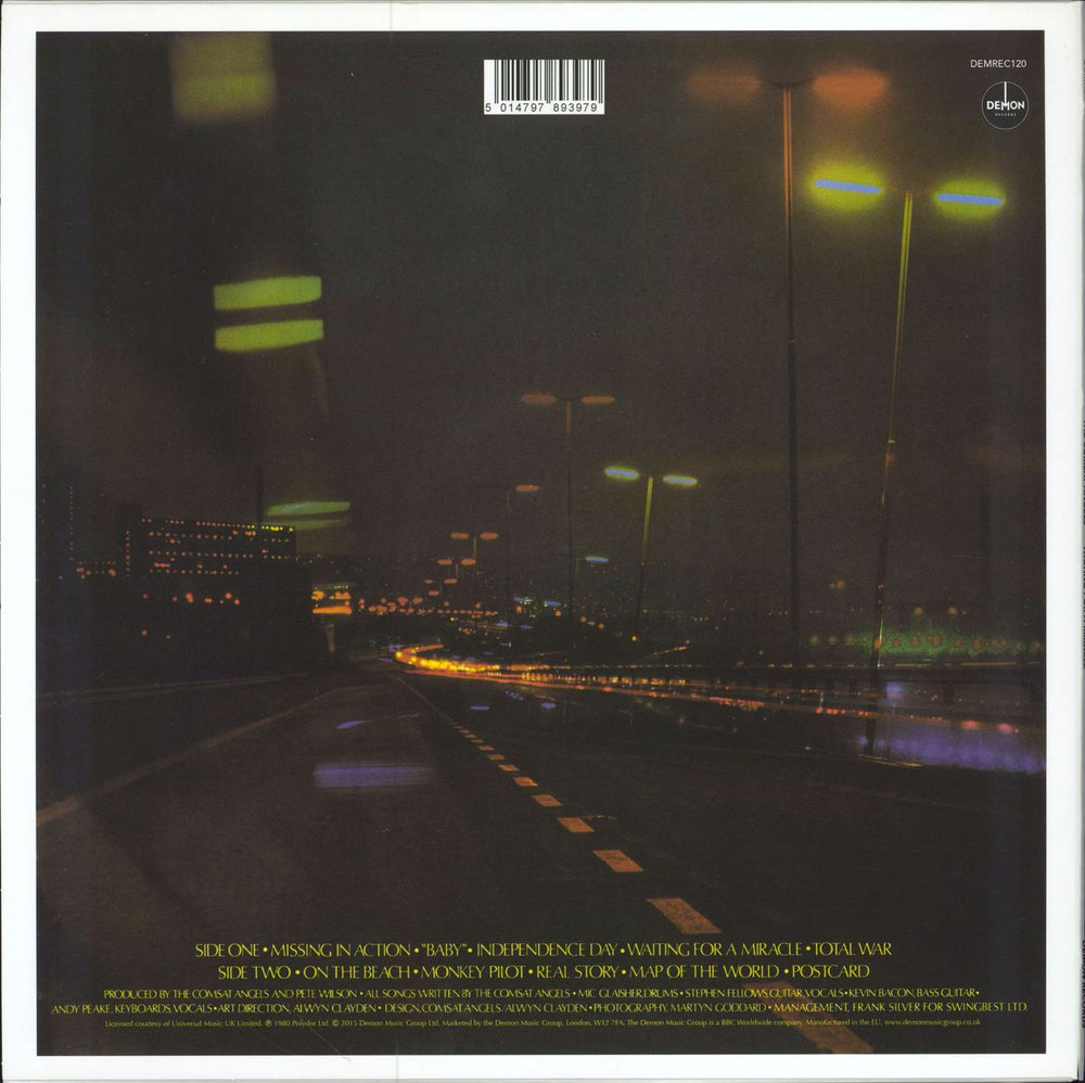 The Comsat Angels Waiting For A Miracle - 180 Gram UK vinyl LP album (LP record) 5014797893979