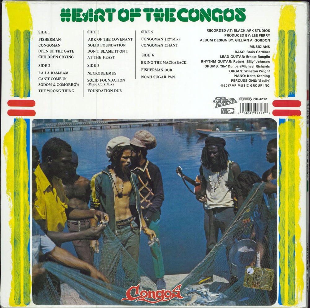 The Congos Heart Of The Congos - Sealed US 3-LP vinyl record set (Triple LP Album) 054645421218