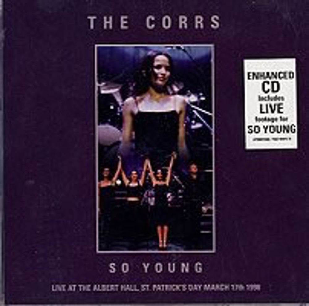 The Corrs So Young - Live At The Albert Hall UK CD single (CD5 / 5") AT0057CD2