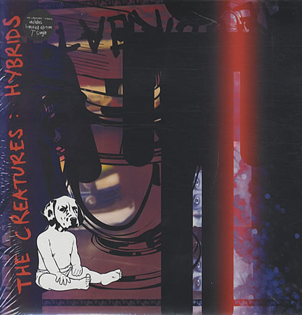 The Creatures (80s) Hybrids - 2 discs + 7" UK 12" vinyl single (12 inch record / Maxi-single) DUKE066DJV