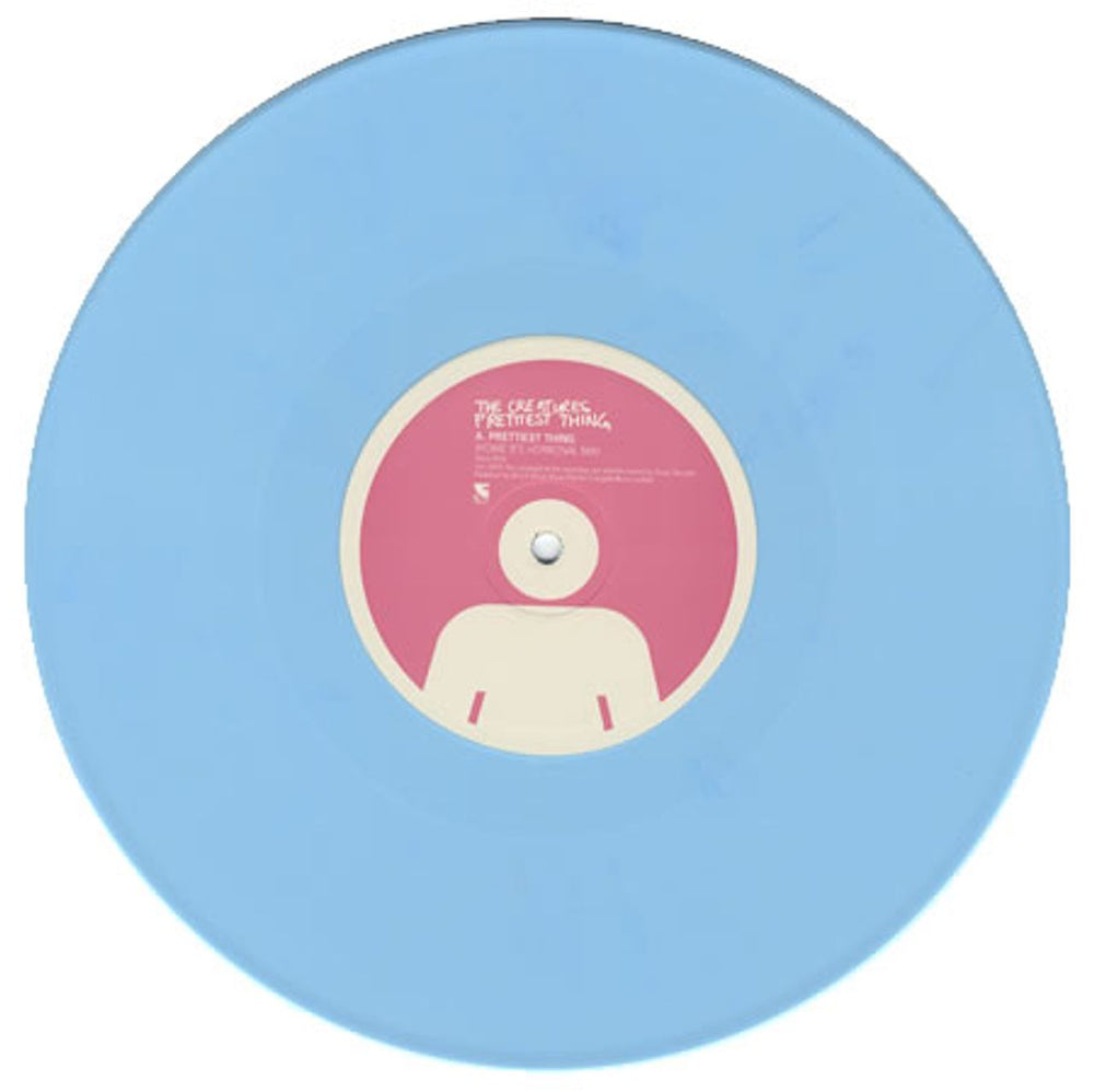 The Creatures (80s) Prettiest Thing - Blue Vinyl UK 10" vinyl single (10 inch record) CRT10PR204600