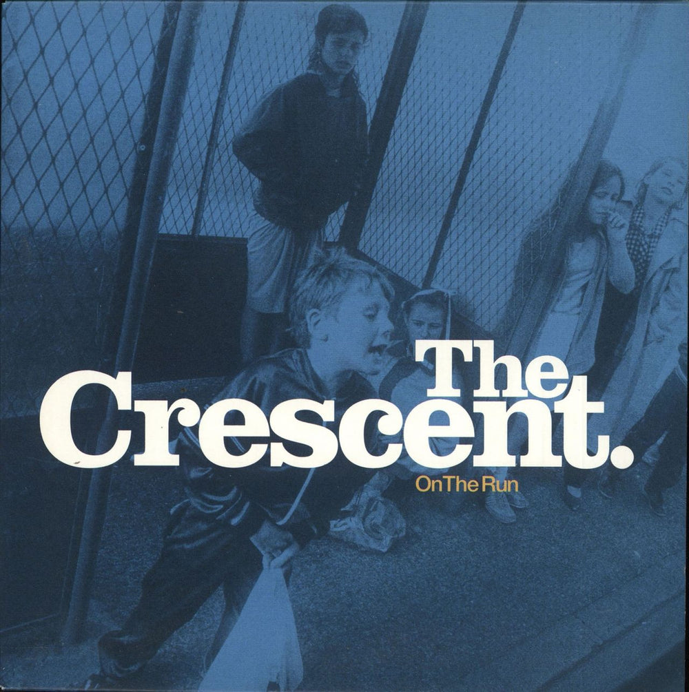 The Crescent On The Run UK 7" vinyl single (7 inch record / 45) HUT153