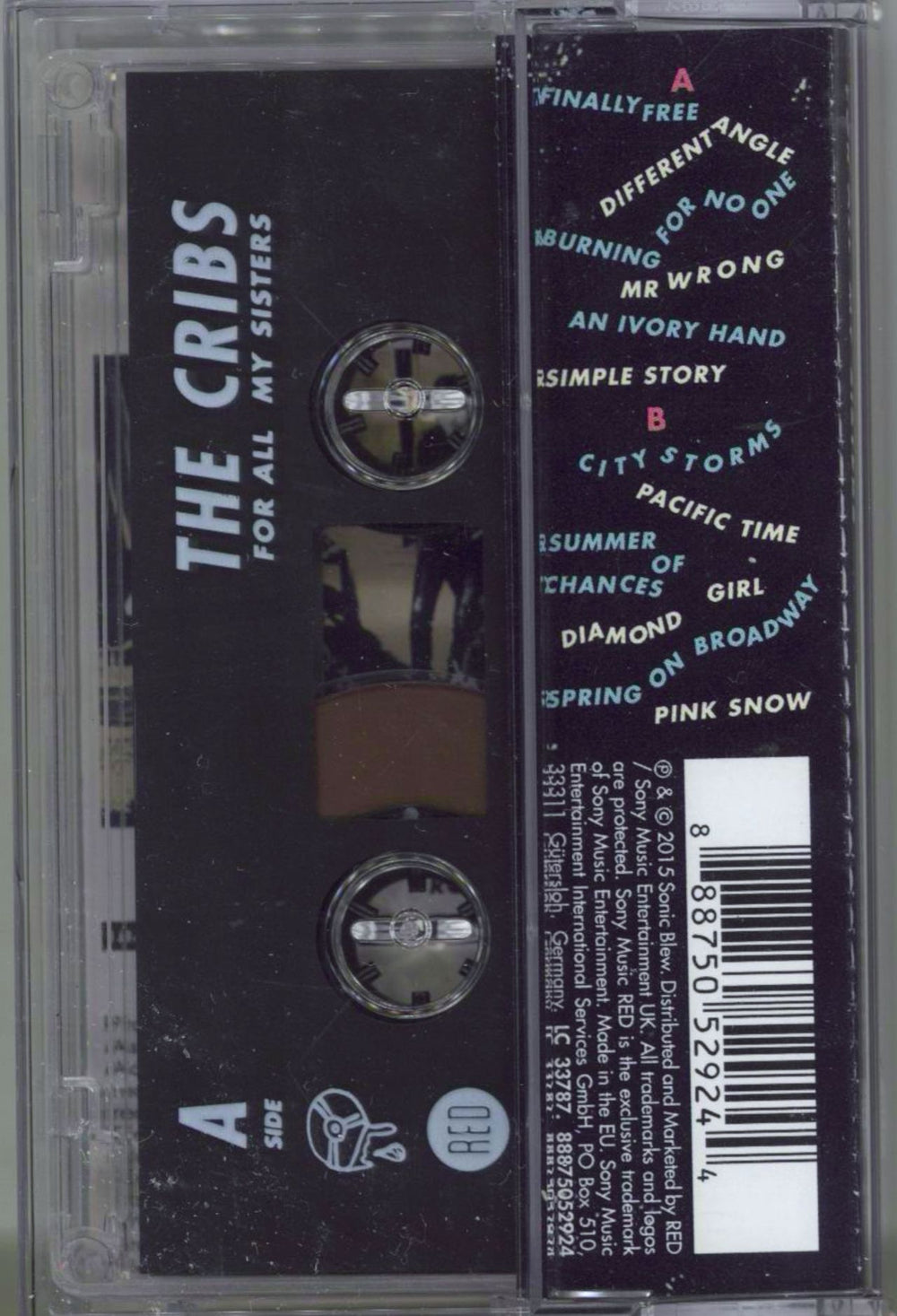 The Cribs For All My Sisters UK cassette album 888750529244