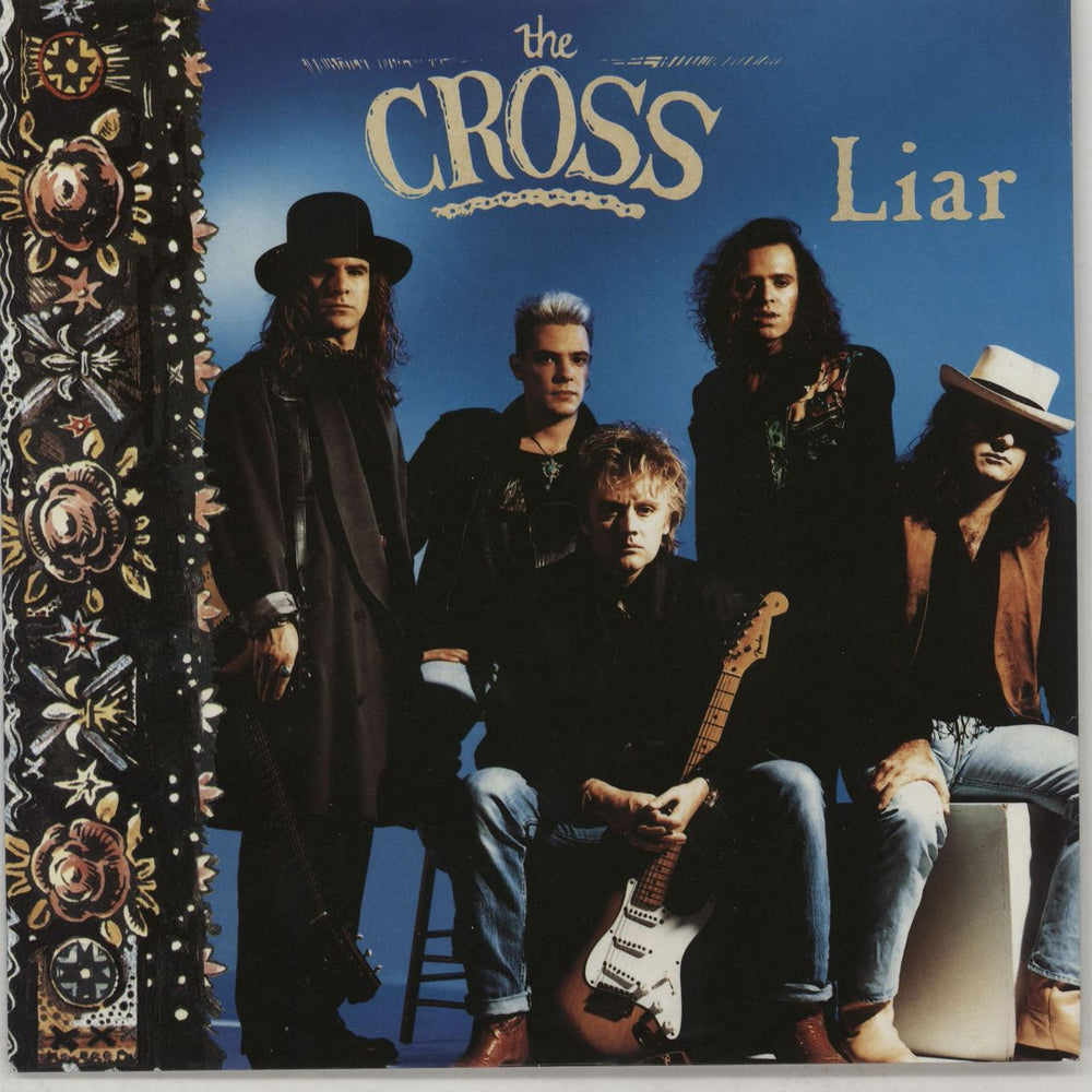 The Cross Liar German 7" vinyl single (7 inch record / 45) 1C0061475167
