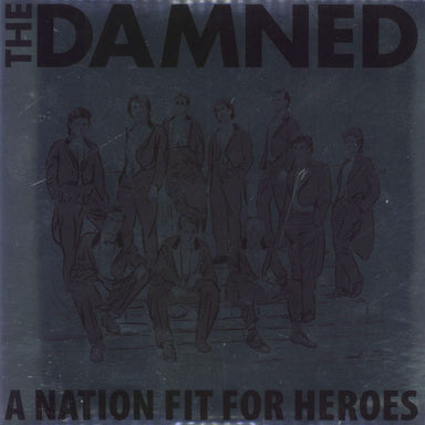 The Damned A Nation Fit For Heroes - Complete set of Blue, Red & White Vinyl UK 7" vinyl single (7 inch record / 45) 5060228650079