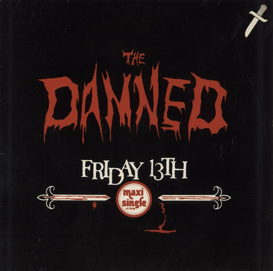 The Damned Friday 13th - EX German 12" vinyl single (12 inch record / Maxi-single) INT126.900