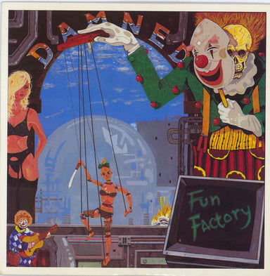 The Damned Fun Factory UK 7" vinyl single (7 inch record / 45) DELT7