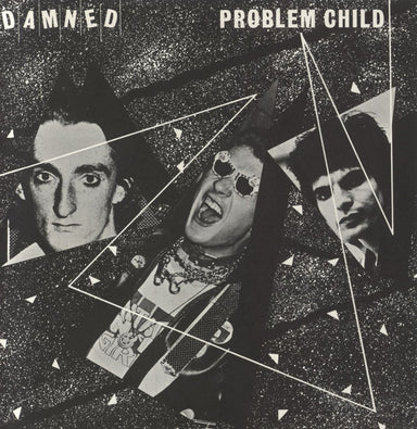 The Damned Problem Child - 1st - P/S + 'Dave Vanian Sucks' run-out UK 7" vinyl single (7 inch record / 45) BUY18