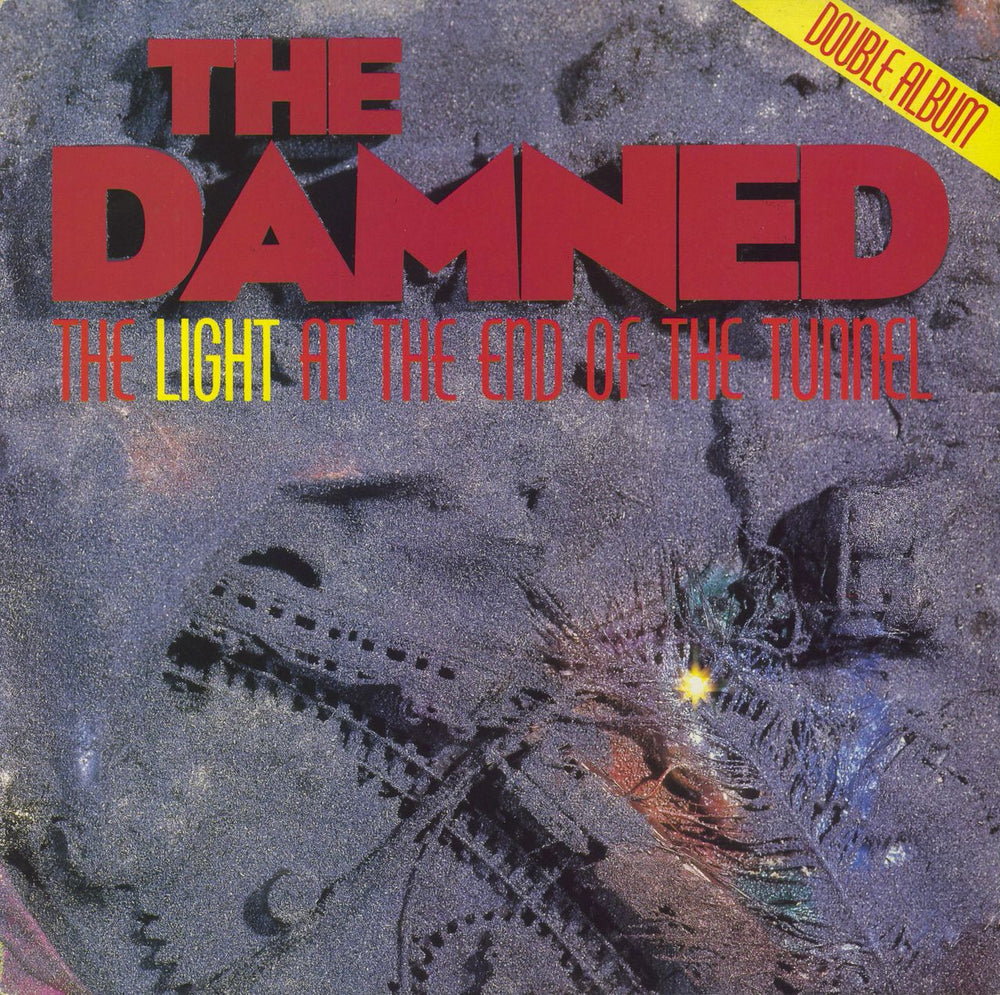 The Damned The Light At The End Of The Tunnel UK 2-LP vinyl record set (Double LP Album) MCSP312