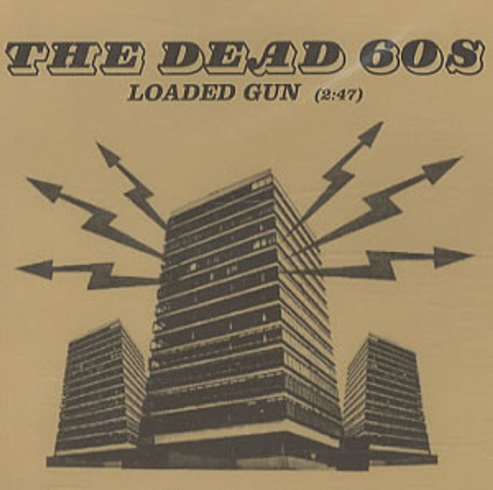 The Dead 60's Loaded Gun Japanese Promo CD single (CD5 / 5") EDCI-80168