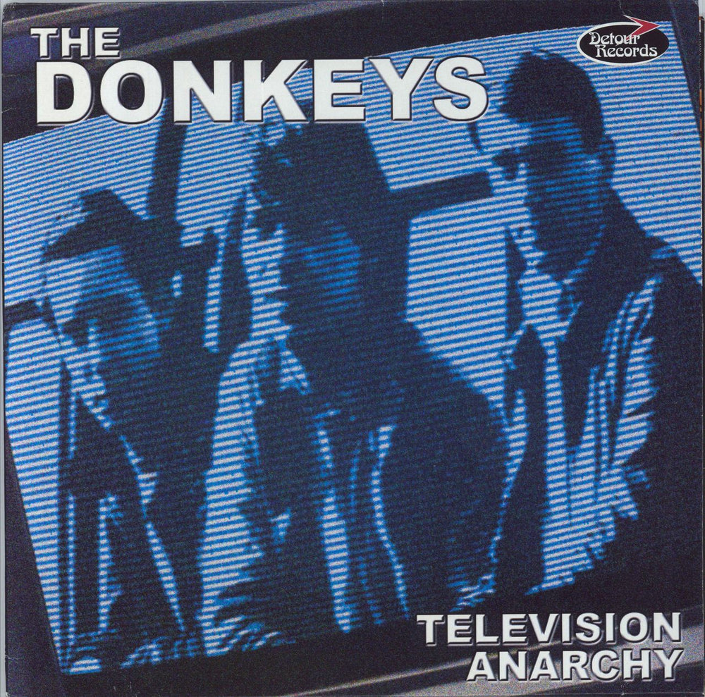 The Donkeys Television Anarchy UK 2-LP vinyl record set (Double LP Album) DRLP030