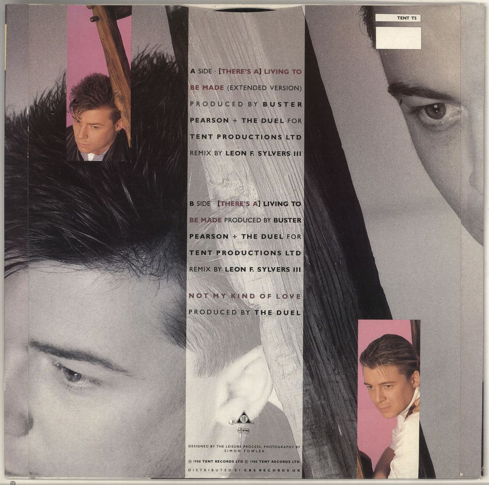 The Duel (There's A) Living To Be Made UK 12" vinyl single (12 inch record / Maxi-single) Z9G12TH725999