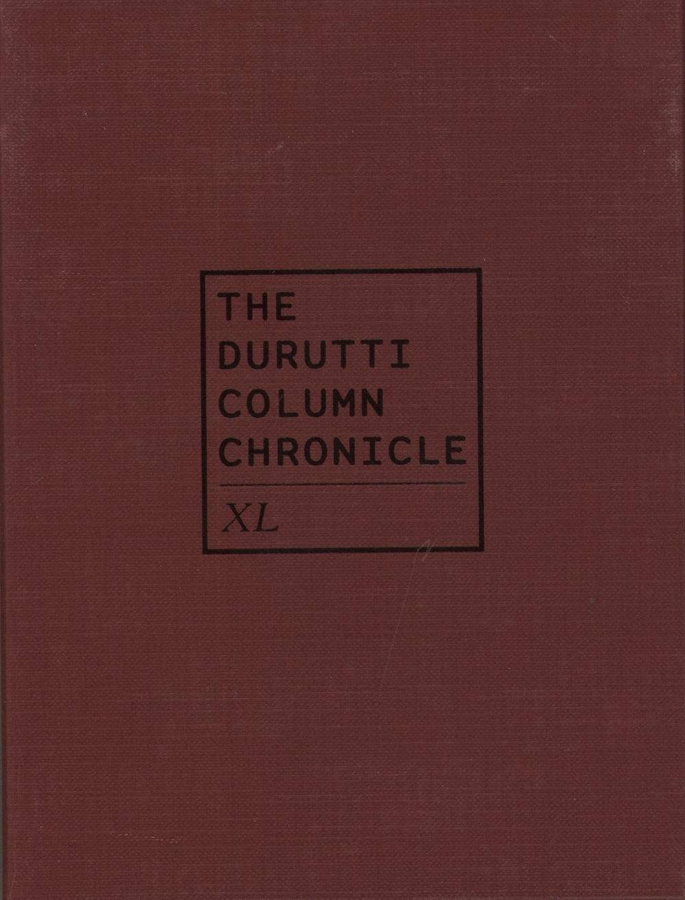 The Durutti Column Chronicle XL UK 2 CD album set (Double CD) KOOKYDISC60