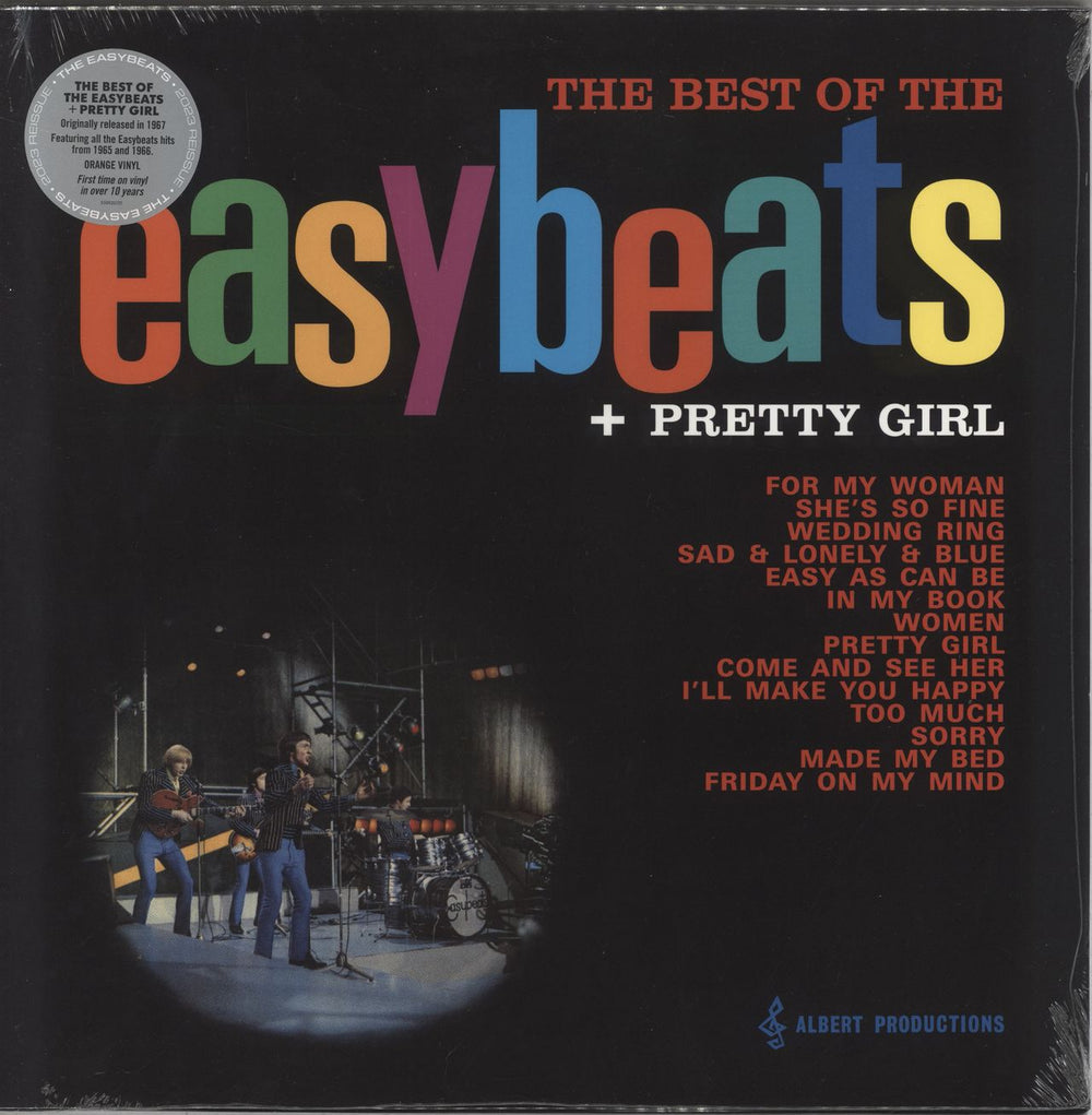 The Easybeats The Best Of The Easybeats + Pretty Girl: Remastered - Orange Vinyl - Sealed UK vinyl LP album (LP record) 538920751