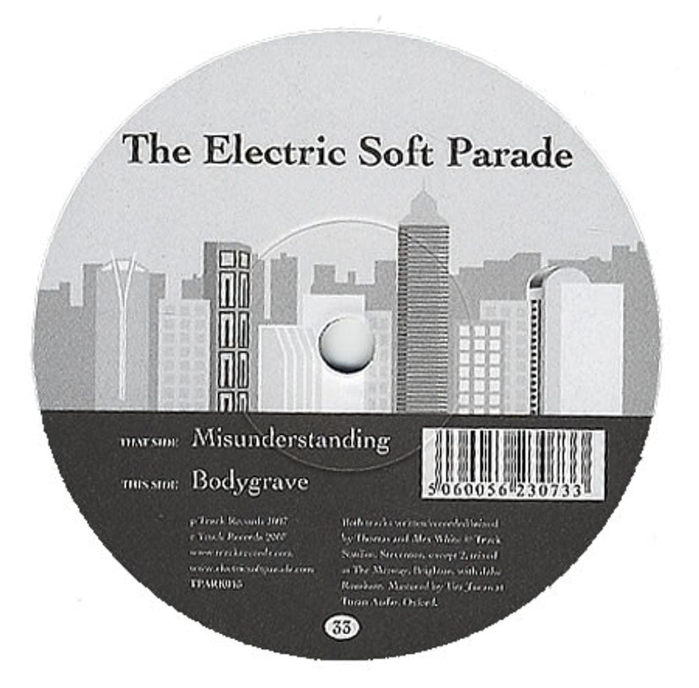 The Electric Soft Parade Misunderstanding UK 7" vinyl single (7 inch record / 45) TPARK015