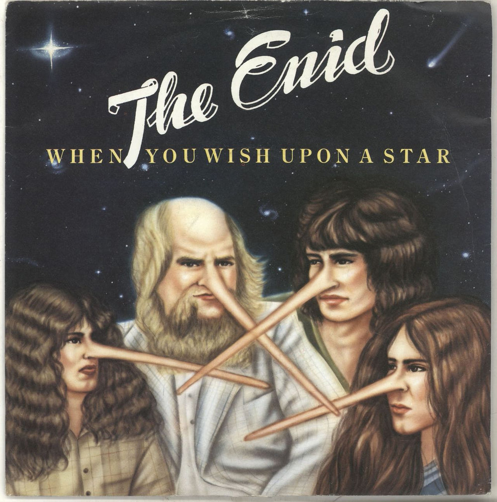 The Enid When You Wish Upon A Star UK 7" vinyl single (7 inch record / 45) BRO127