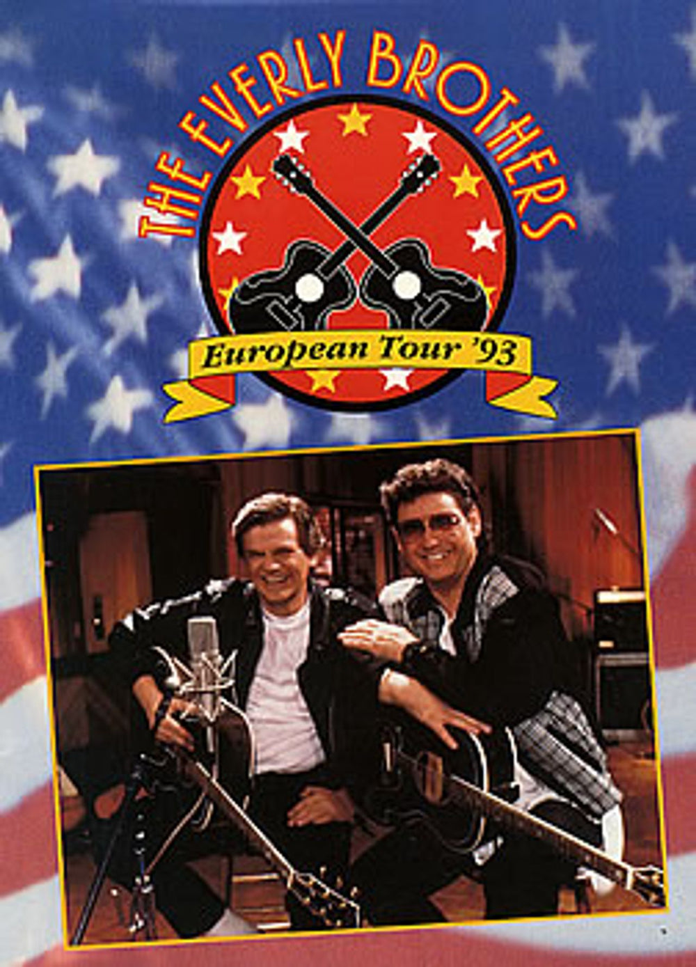 The Everly Brothers European Tour '93 European tour programme TOUR PROGRAMME