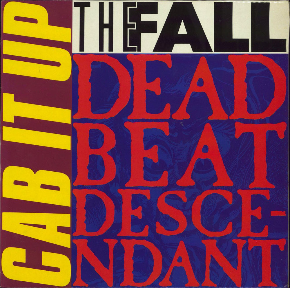 The Fall Cab It Up UK 12" vinyl single (12 inch record / Maxi-single) BEG226T