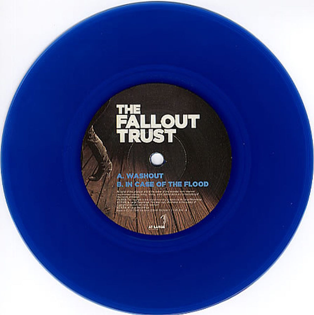 The Fallout Trust Washout UK 7" vinyl single (7 inch record / 45) TFU07WA350075