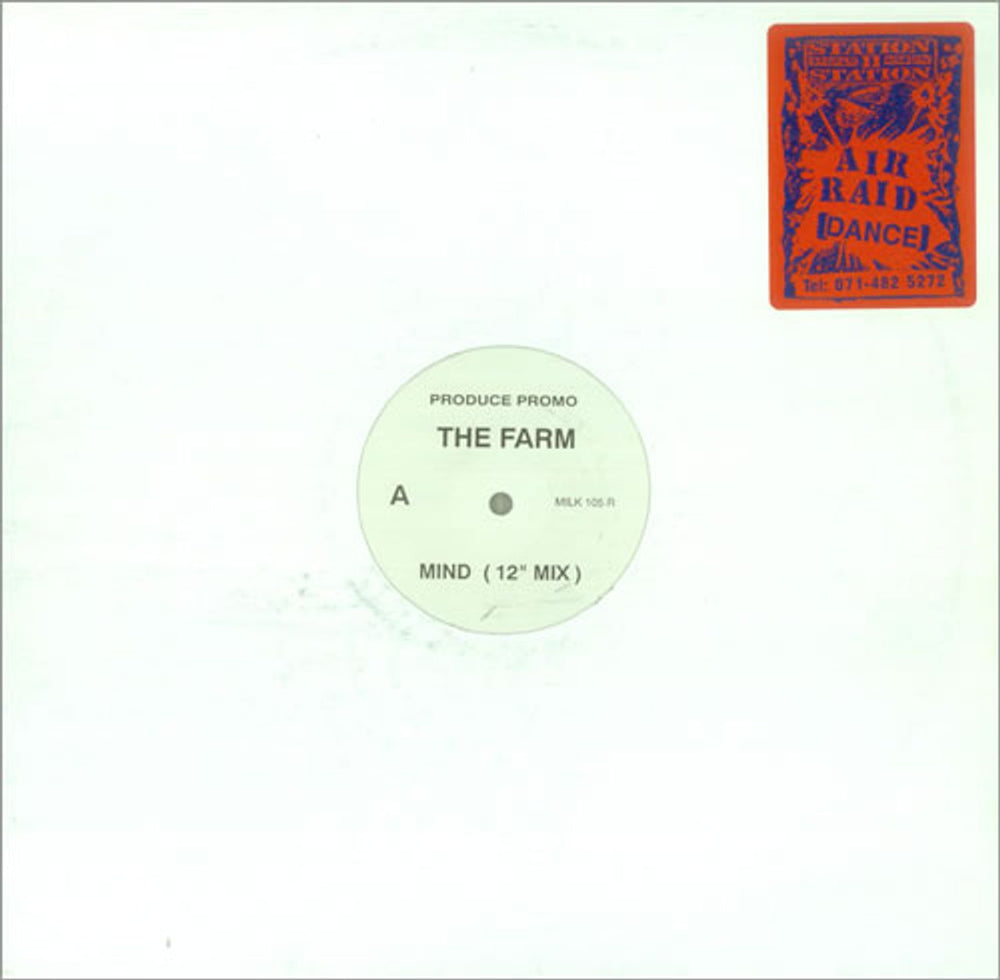 The Farm Mind UK Promo 12" vinyl single (12 inch record / Maxi-single) MILK105R