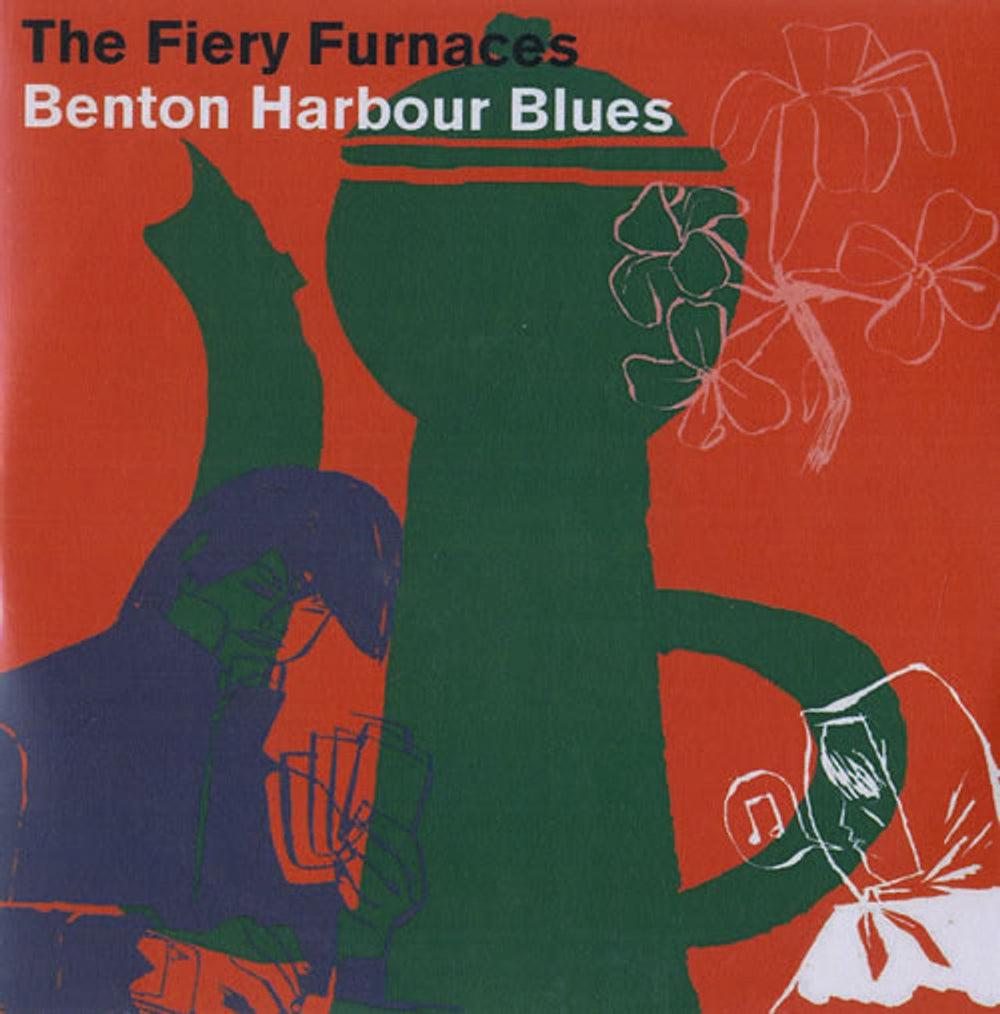 The Fiery Furnaces Benton Harbour Blues UK Promo CD-R acetate CD-R ACETATE