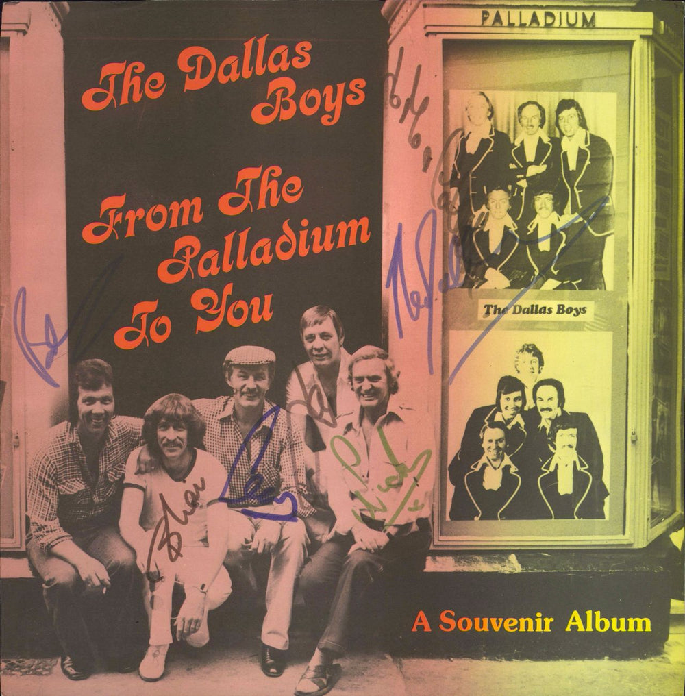 The Five Dallas Boys From The Palladium To You - Autographed UK vinyl LP album (LP record) S.L.M.010