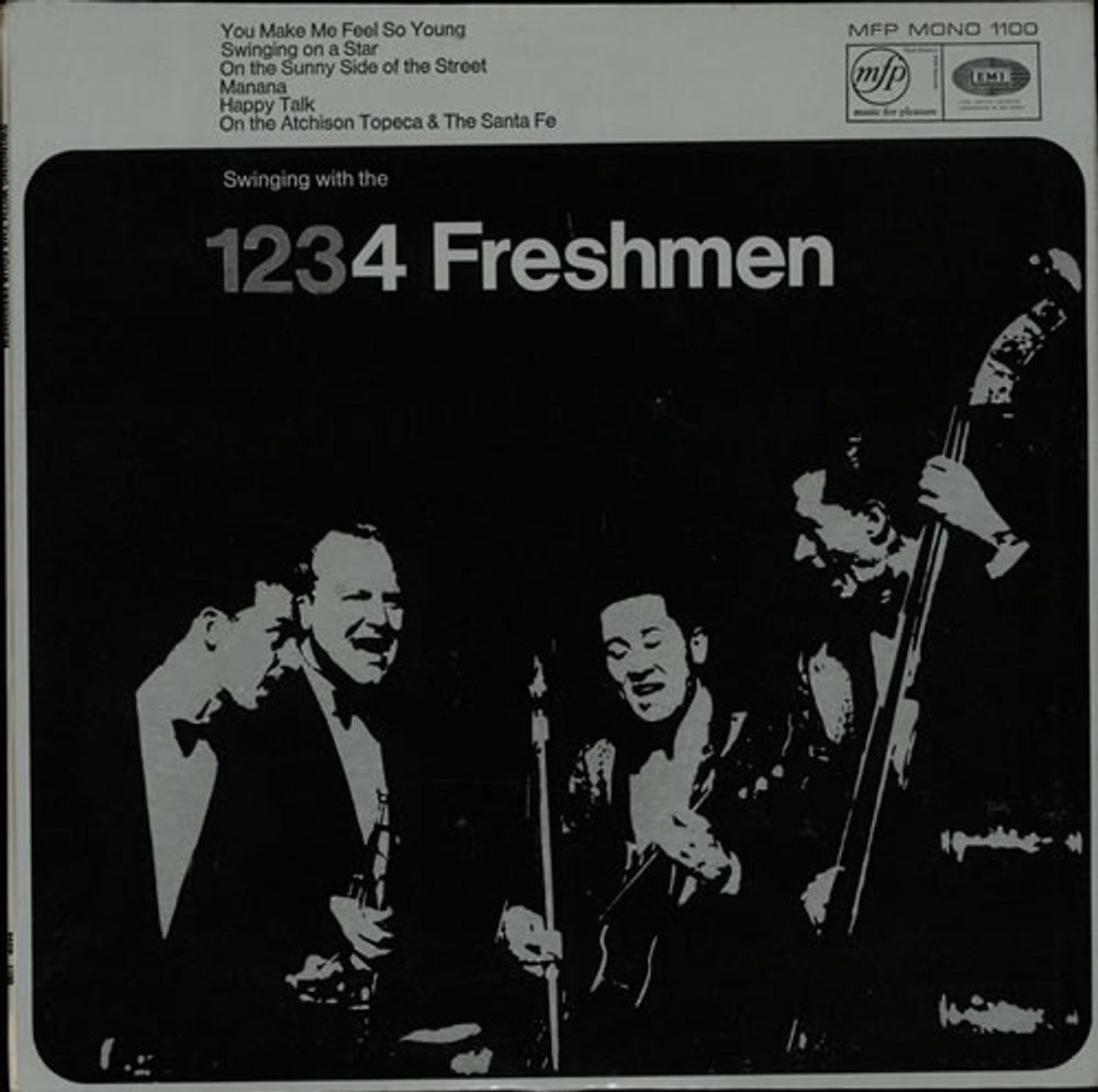 The Four Freshmen Swinging With The 1234 Freshmen UK vinyl LP album (LP record) MFP1100