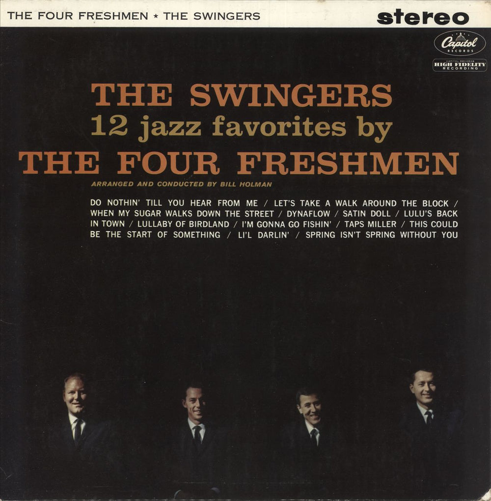 The Four Freshmen The Swingers UK vinyl LP album (LP record) ST1753