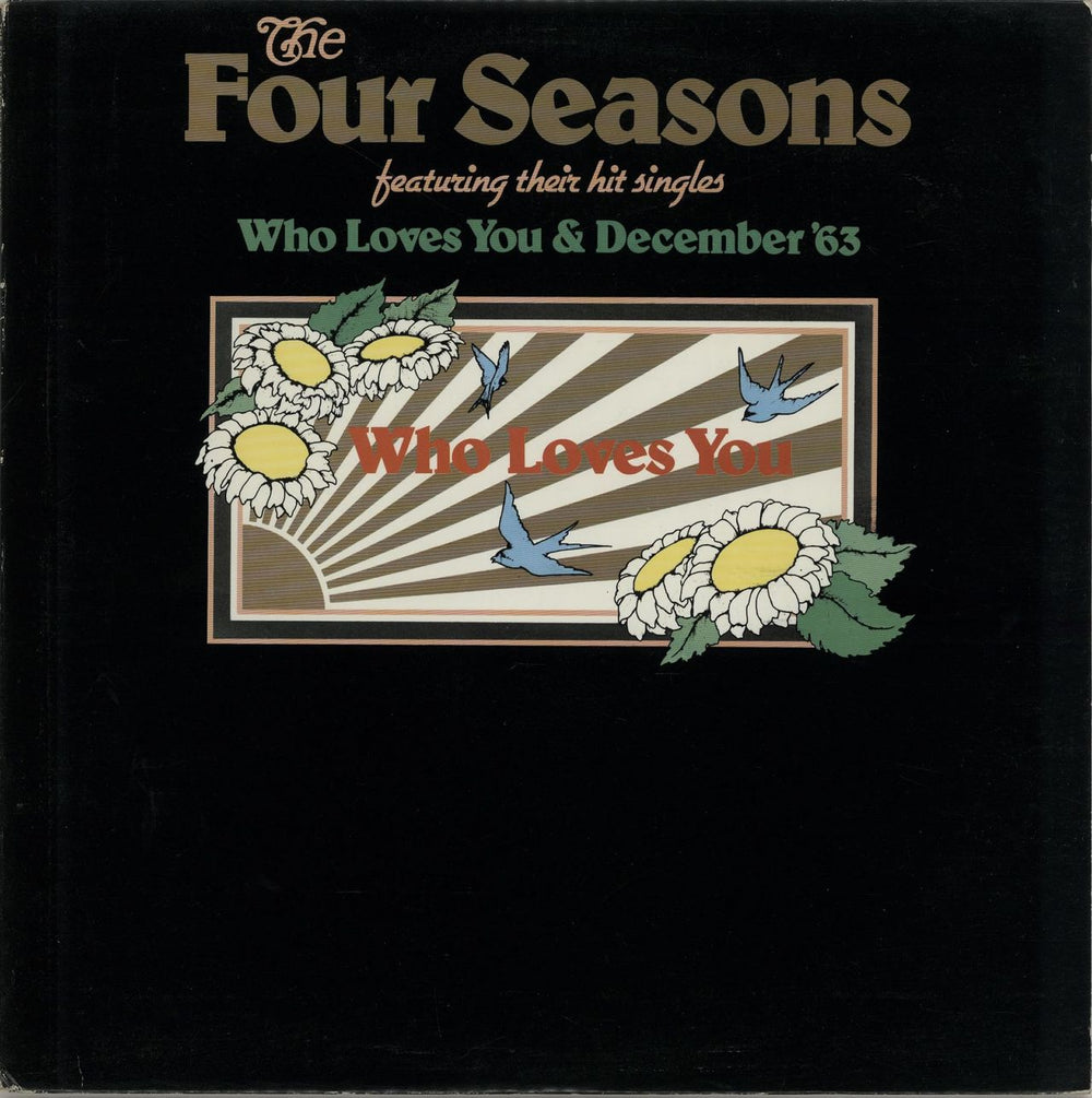 The Four Seasons Who Loves You UK vinyl LP album (LP record) K56179