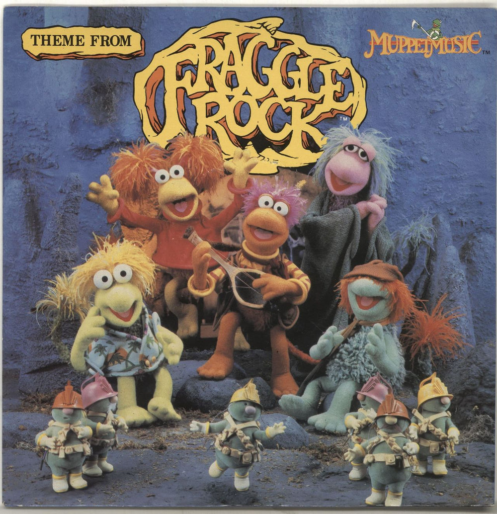 The Fraggles Theme From Fraggle Rock UK 7" vinyl single (7 inch record / 45) RCA389