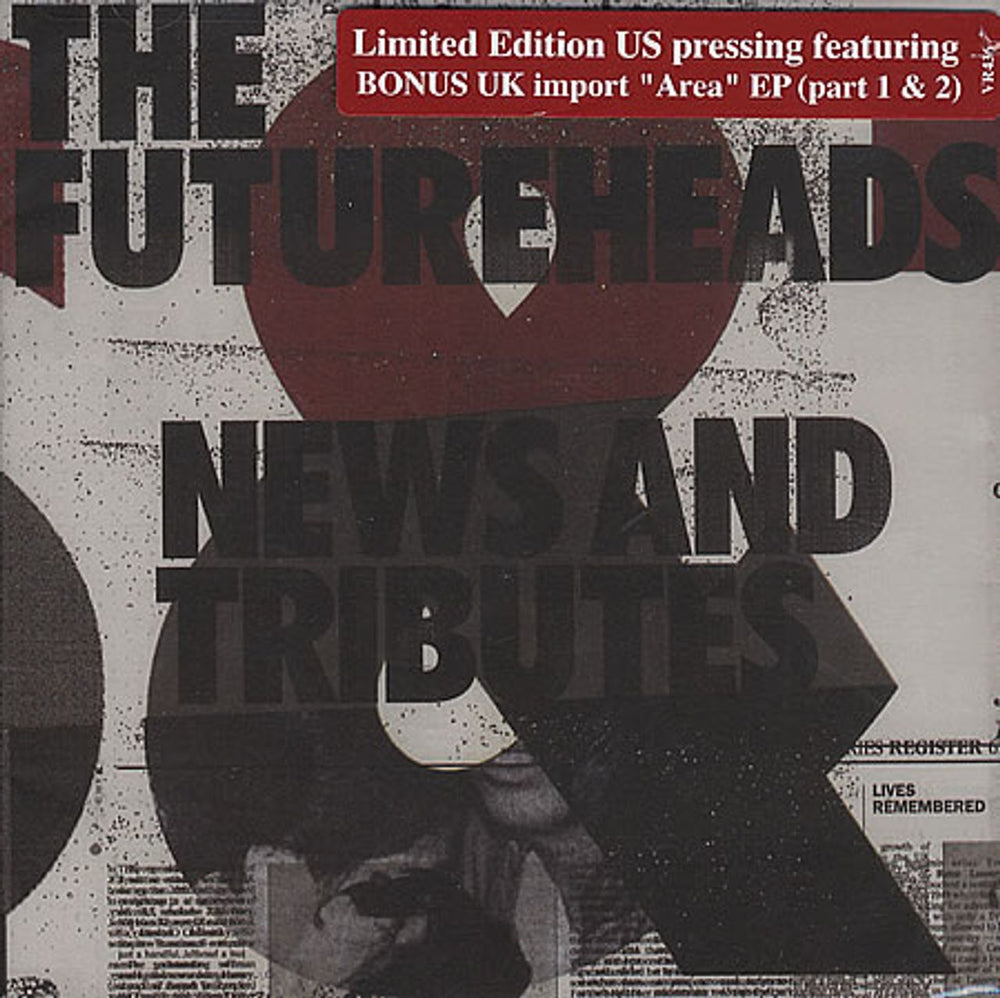 The Futureheads News And Tributes US CD album (CDLP) VR436