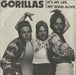 The Gorillas It's My Life UK 7" vinyl single (7 inch record / 45) RAW14