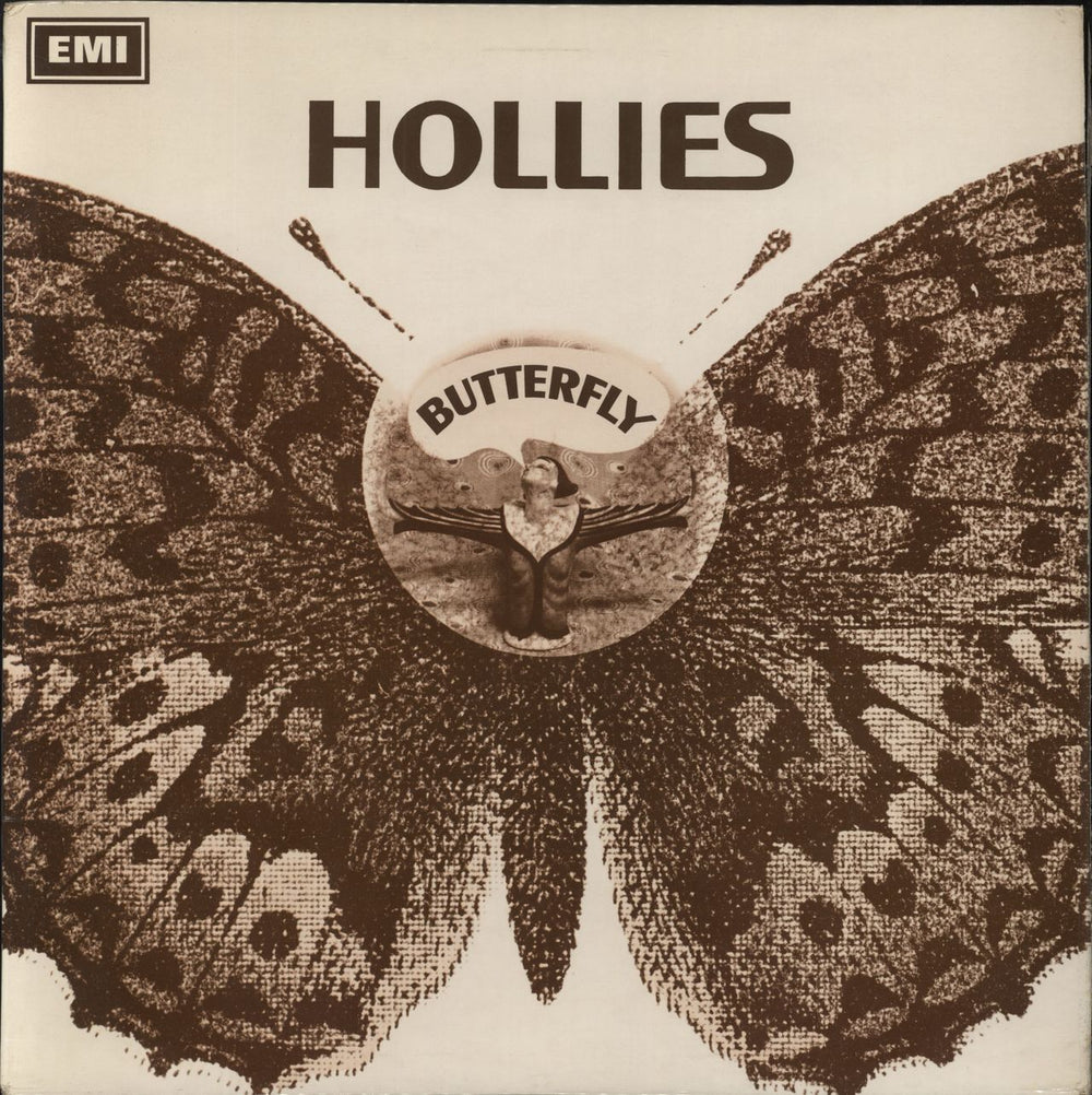 The Hollies Butterfly - 1st UK vinyl LP album (LP record) PMC7039