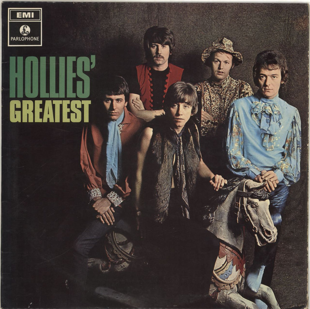 The Hollies Hollies' Greatest - 2nd - One EMI Box Label - EX UK vinyl LP album (LP record) PMC7057