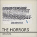 The Horrors Death At The Chapel UK Promo CD single (CD5 / 5") LOOG16P