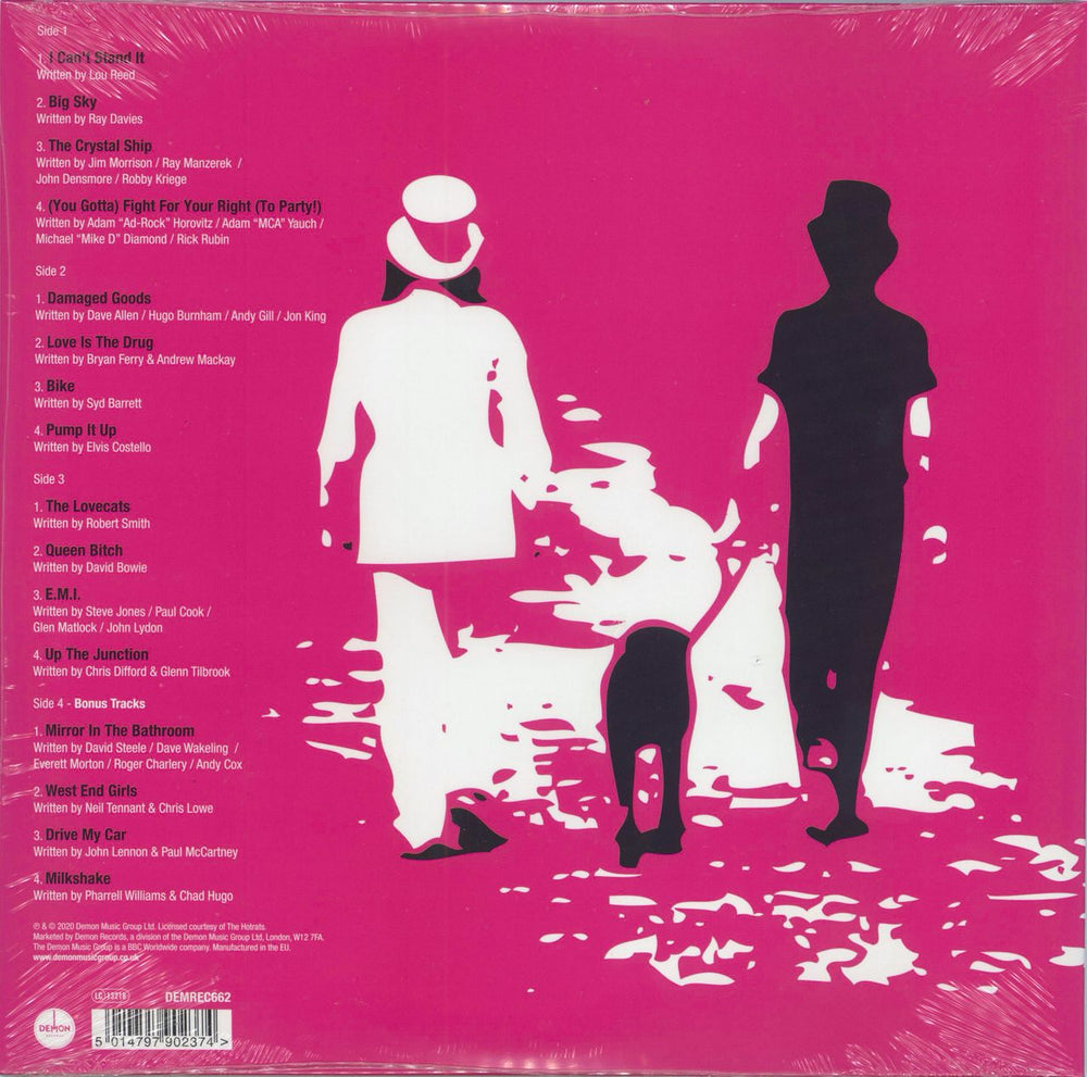 The Hotrats Turn Ons - RSD20 - Hot Pink Vinyl - Sealed UK 2-LP vinyl record set (Double LP Album) 803341405837