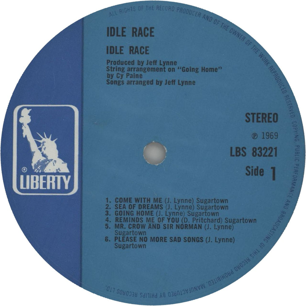 The Idle Race Idle Race - EX UK vinyl LP album (LP record)