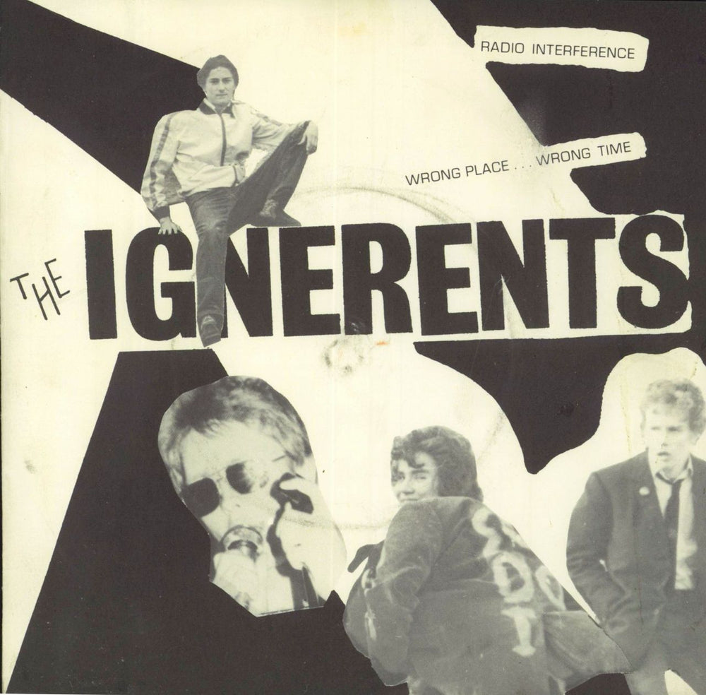 The Ignerents Radio Interference UK 7" vinyl single (7 inch record / 45) ACE008