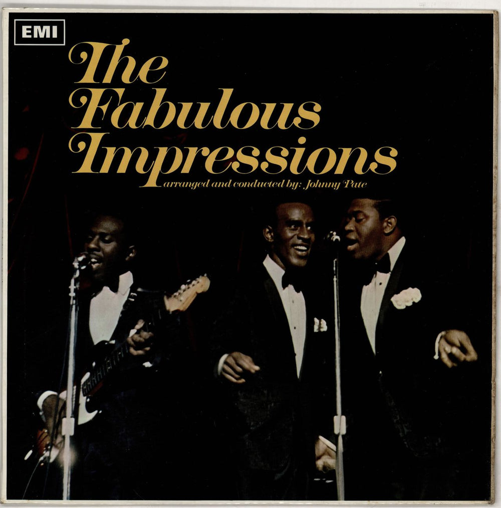 The Impressions The Fabulous Impressions UK vinyl LP album (LP record) CLP3631