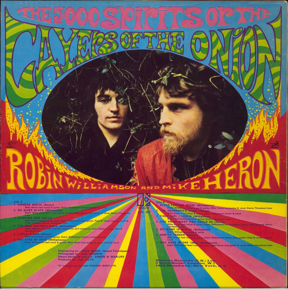 The Incredible String Band The 5000 Spirits Or The Layers Of The Onion UK vinyl LP album (LP record)